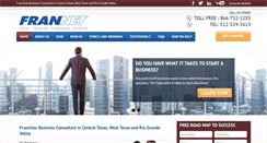 Desktop Screenshot of franchisingtexas.com